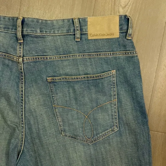 Men’s Calvin Klein Slim Straight Jeans Sz 40 x 32 - Picture 1 of 8